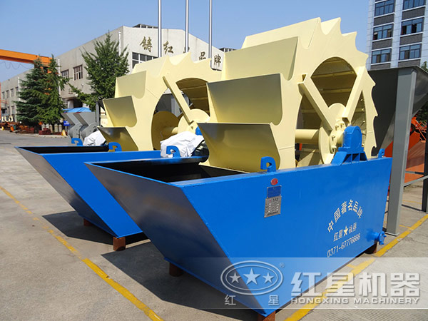 單葉輪式洗砂機(jī)，占地小，處理量小